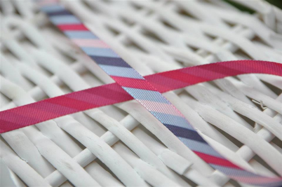 98 - American Crafts Ribbon - Navy #1